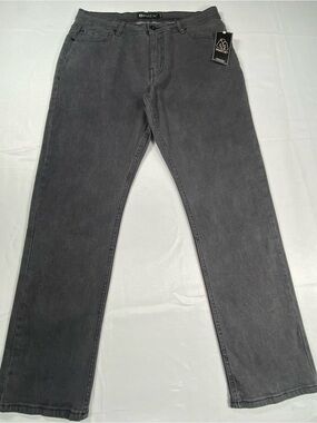 MATIX Colton Mens Jeans 34x30 Black Wash Modern Fit Stretch Denim NWT